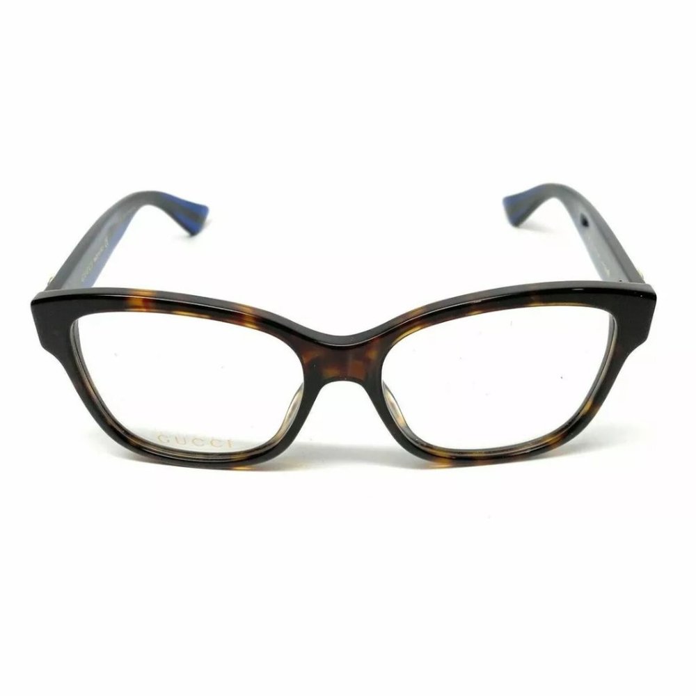 Gucci Women's Havana Blue Red Eyeglasses! - Picture 2 of 4